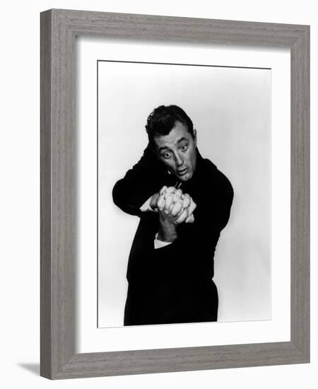 Night of the Hunter, Robert Mitchum, 1955-null-Framed Photo