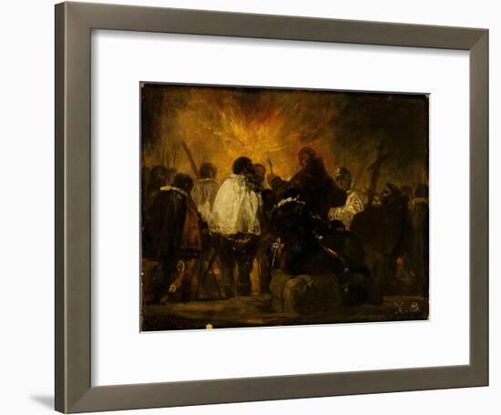 Night of the Inquisition-Francisco de Goya-Framed Giclee Print