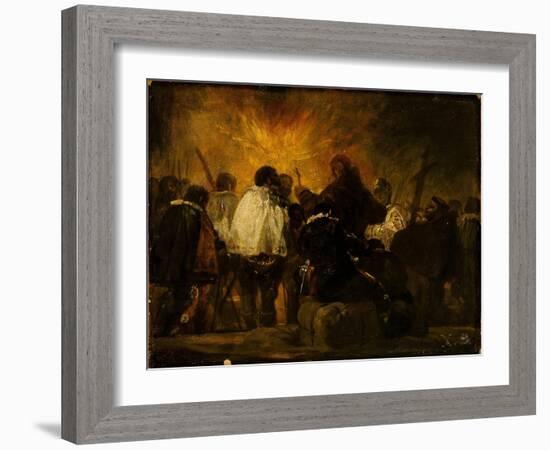 Night of the Inquisition-Francisco de Goya-Framed Giclee Print