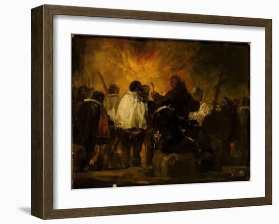 Night of the Inquisition-Francisco de Goya-Framed Giclee Print