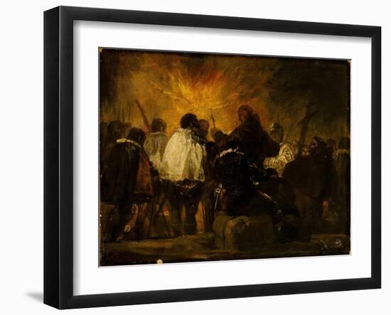 Night of the Inquisition-Francisco de Goya-Framed Giclee Print