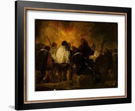 Night of the Inquisition-Francisco de Goya-Framed Giclee Print