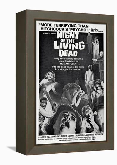 Night of the Living Dead, 1968-null-Framed Stretched Canvas