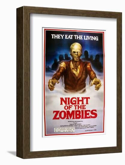 Night of the Zombies, (AKA Virus, AKA Hell of the Living Dead), 1980-null-Framed Photo