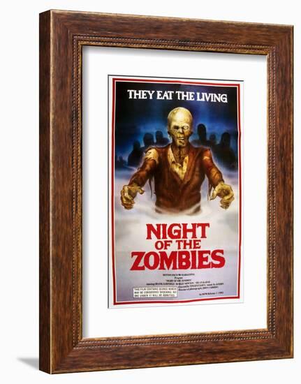 Night of the Zombies, (AKA Virus, AKA Hell of the Living Dead), 1980-null-Framed Photo
