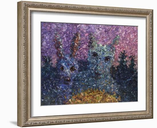 Night Offering-James W Johnson-Framed Giclee Print