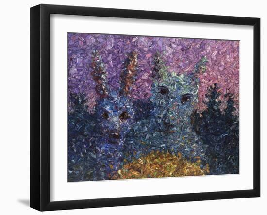 Night Offering-James W Johnson-Framed Giclee Print