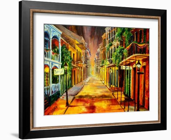 Night on Royal Street-Diane Millsap-Framed Art Print