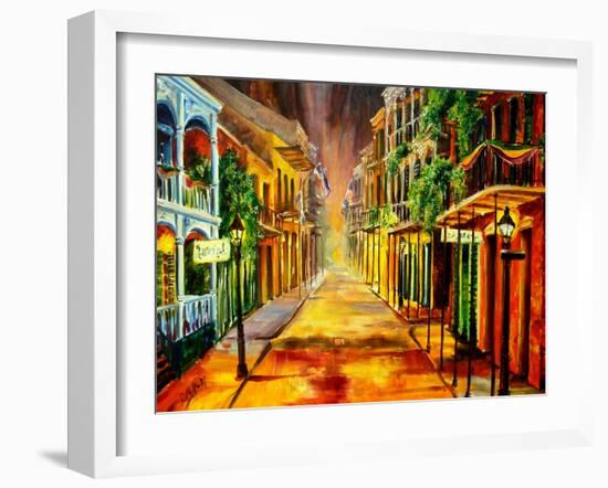 Night on Royal Street-Diane Millsap-Framed Art Print