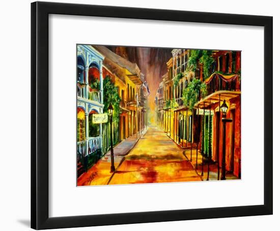 Night on Royal Street-Diane Millsap-Framed Art Print