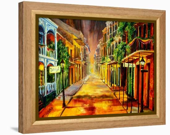 Night on Royal Street-Diane Millsap-Framed Stretched Canvas