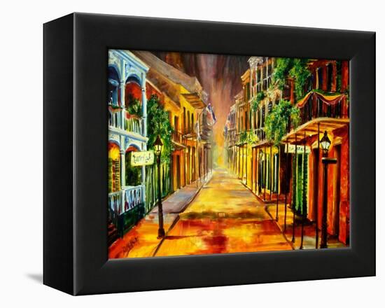 Night on Royal Street-Diane Millsap-Framed Stretched Canvas