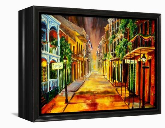 Night on Royal Street-Diane Millsap-Framed Stretched Canvas