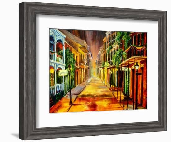 Night on Royal Street-Diane Millsap-Framed Art Print