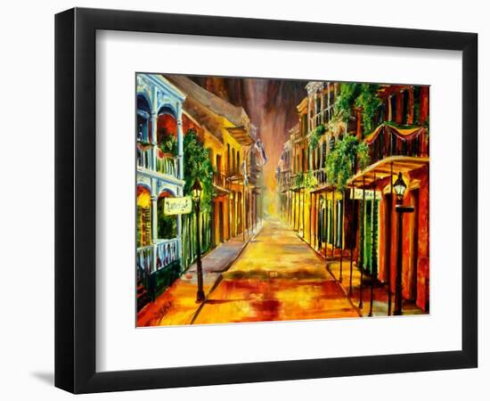 Night on Royal Street-Diane Millsap-Framed Art Print