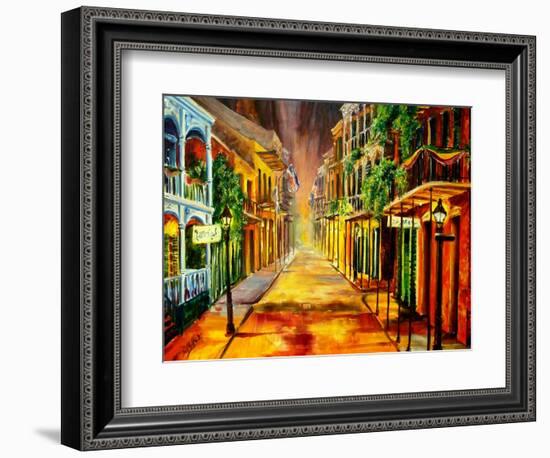 Night on Royal Street-Diane Millsap-Framed Art Print