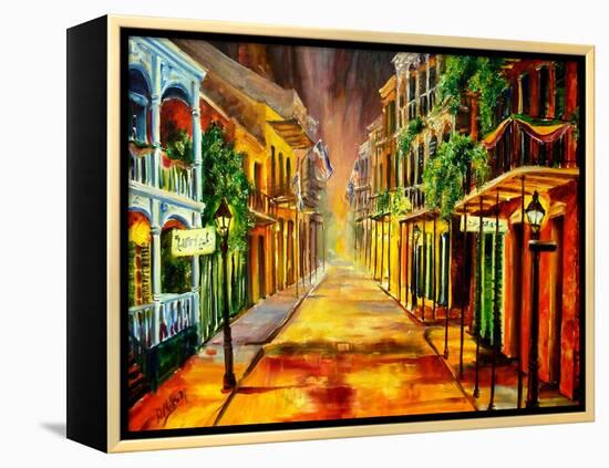 Night on Royal Street-Diane Millsap-Framed Stretched Canvas