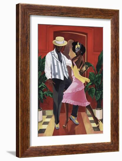 Night Out III-Graham Reynolds-Framed Art Print