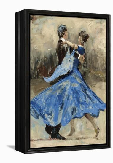 Night Out-Julianne Marcoux-Framed Stretched Canvas