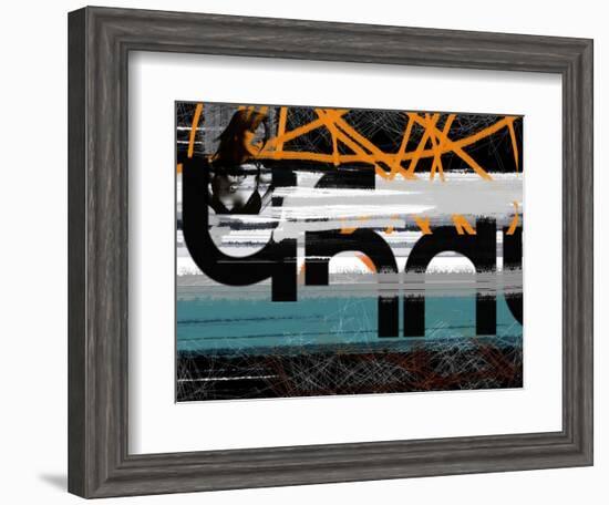 Night Out-NaxArt-Framed Art Print