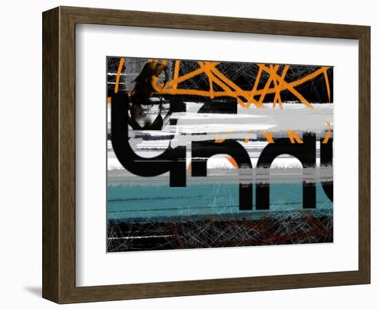 Night Out-NaxArt-Framed Art Print