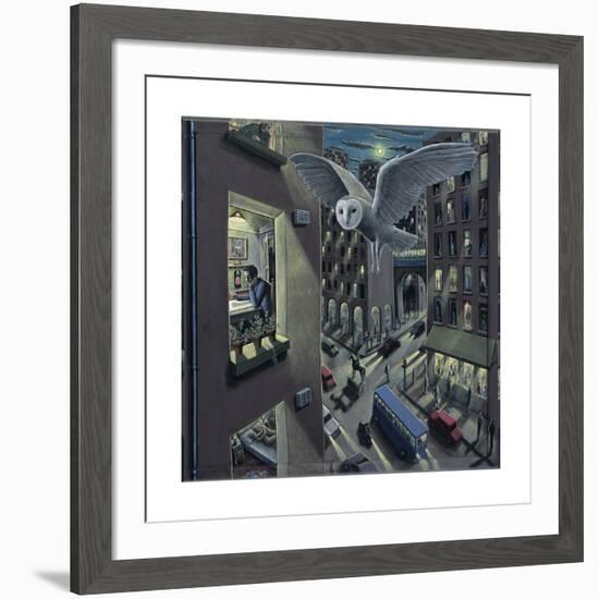 Night Owl, 2011-PJ Crook-Framed Giclee Print