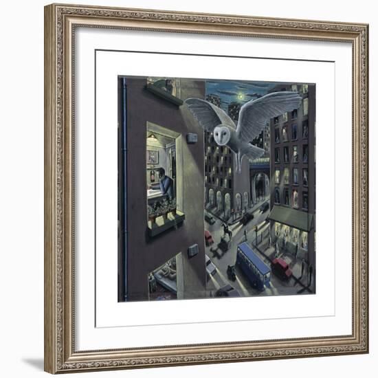 Night Owl, 2011-PJ Crook-Framed Giclee Print