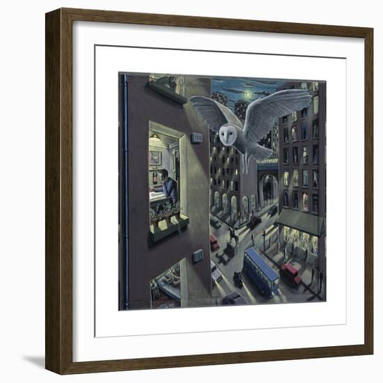 Night Owl, 2011-PJ Crook-Framed Giclee Print