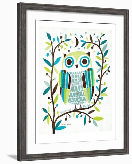 Night Owl II-Michael Mullan-Framed Premium Giclee Print