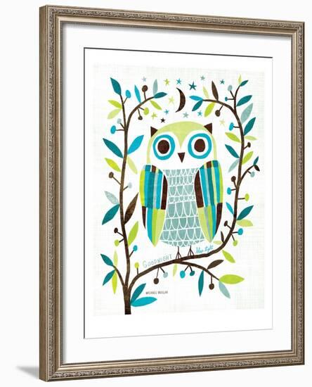 Night Owl II-Michael Mullan-Framed Premium Giclee Print