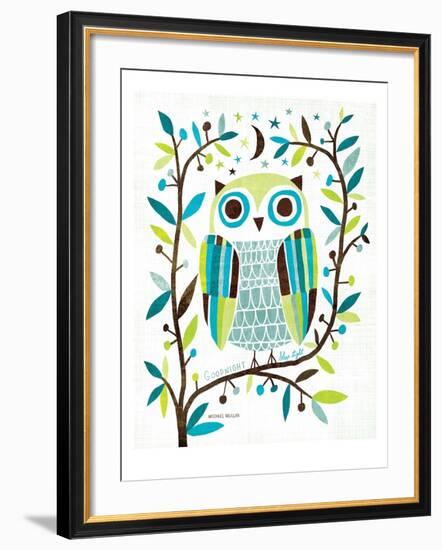 Night Owl II-Michael Mullan-Framed Premium Giclee Print