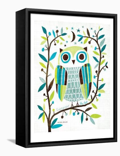 Night Owl II-Michael Mullan-Framed Stretched Canvas