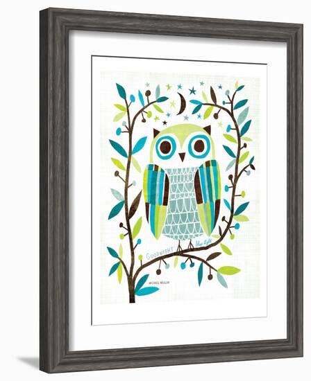 Night Owl II-Michael Mullan-Framed Premium Giclee Print