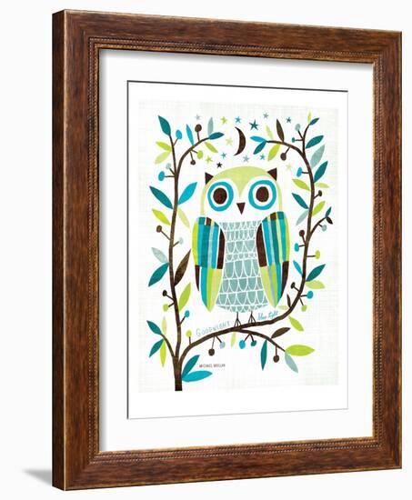 Night Owl II-Michael Mullan-Framed Premium Giclee Print