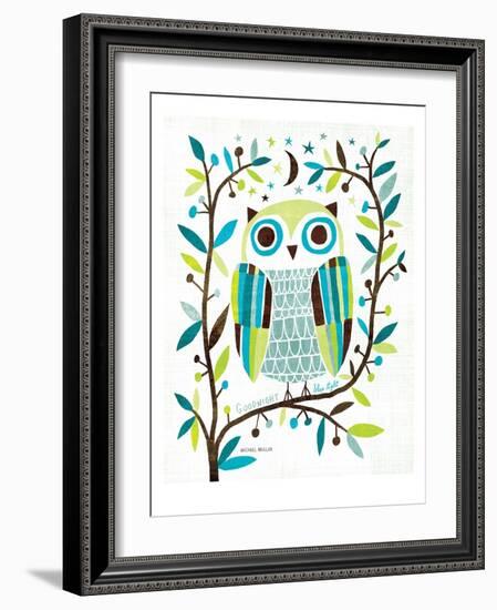 Night Owl II-Michael Mullan-Framed Premium Giclee Print