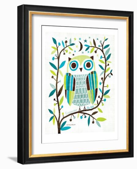 Night Owl II-Michael Mullan-Framed Premium Giclee Print