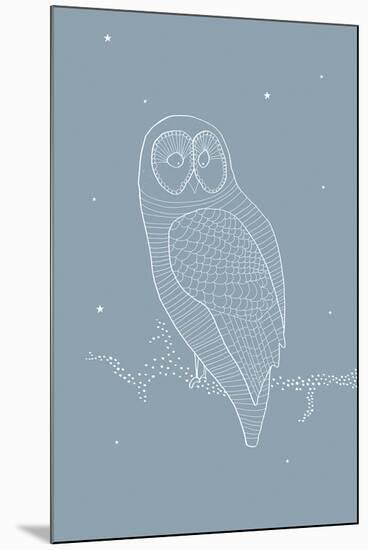 Night Owl-Myriam Tebbakha-Mounted Giclee Print
