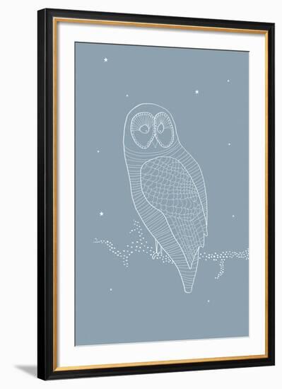 Night Owl-Myriam Tebbakha-Framed Giclee Print