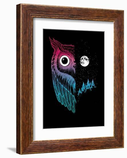 Night Owl-Michael Buxton-Framed Art Print