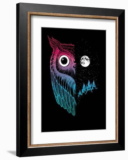 Night Owl-Michael Buxton-Framed Art Print