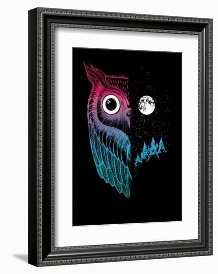 Night Owl-Michael Buxton-Framed Art Print