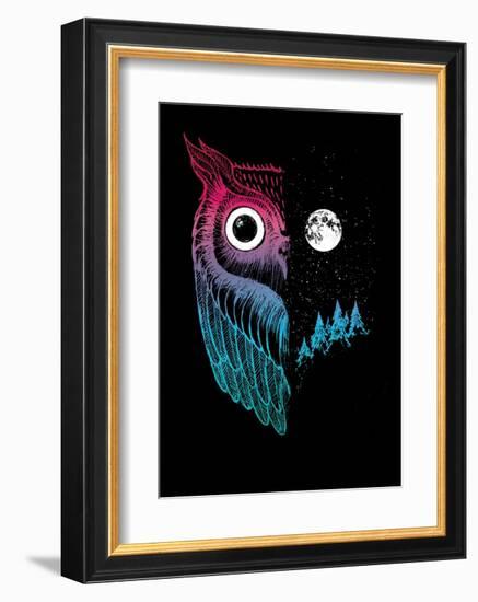 Night Owl-Michael Buxton-Framed Art Print