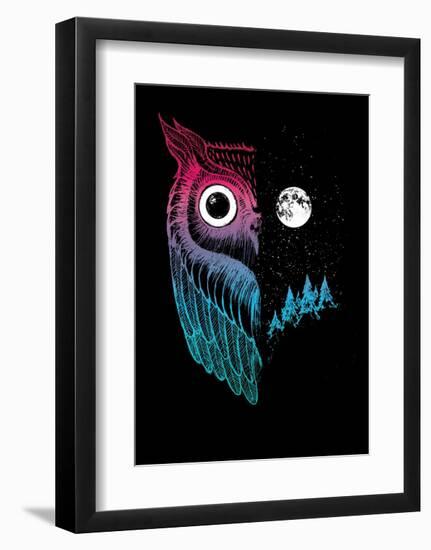 Night Owl-Michael Buxton-Framed Art Print