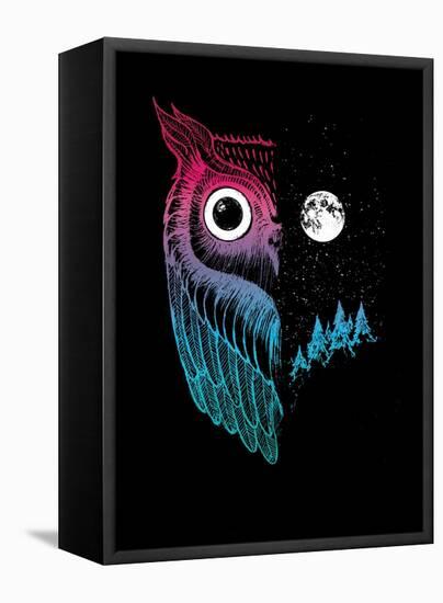 Night Owl-Michael Buxton-Framed Stretched Canvas