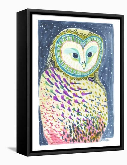 Night Owl-Kerstin Stock-Framed Stretched Canvas