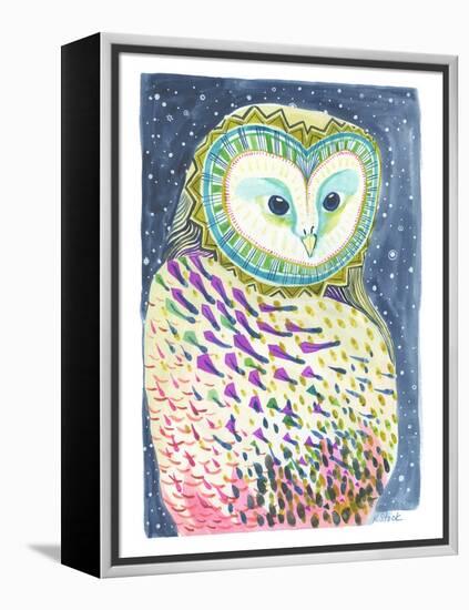 Night Owl-Kerstin Stock-Framed Stretched Canvas