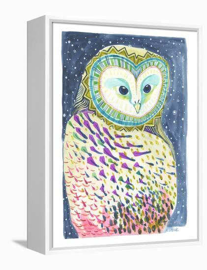 Night Owl-Kerstin Stock-Framed Stretched Canvas