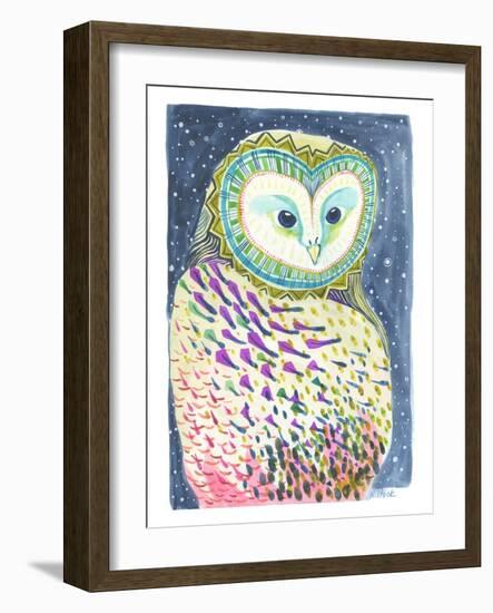 Night Owl-Kerstin Stock-Framed Art Print