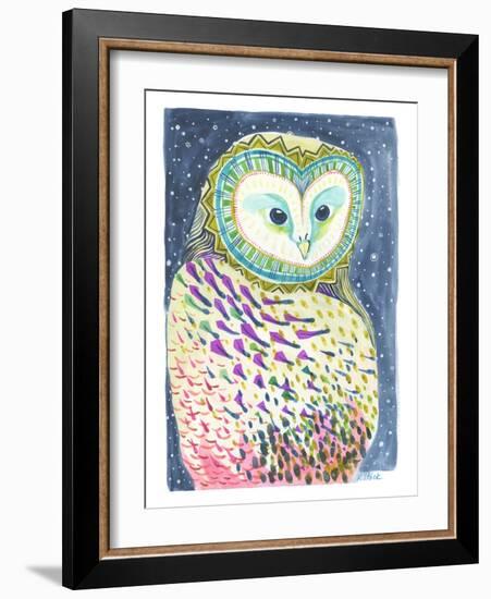 Night Owl-Kerstin Stock-Framed Art Print