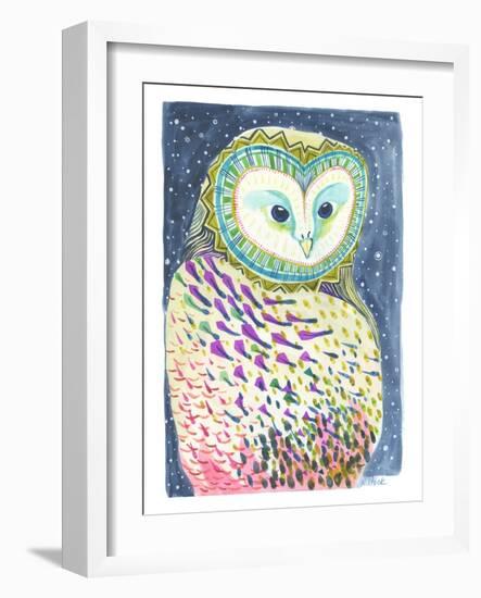 Night Owl-Kerstin Stock-Framed Art Print
